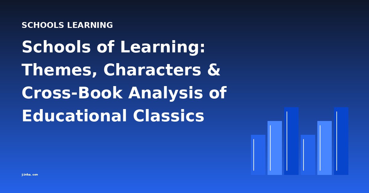 Schools of Learning: Themes, Characters & Cross-Book Analysis of Educational Classics