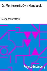 Cover of Dr. Montessori's Own Handbook — Reading Companion