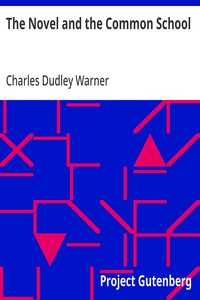 Cover of The Novel and the Common School — Reading Notes